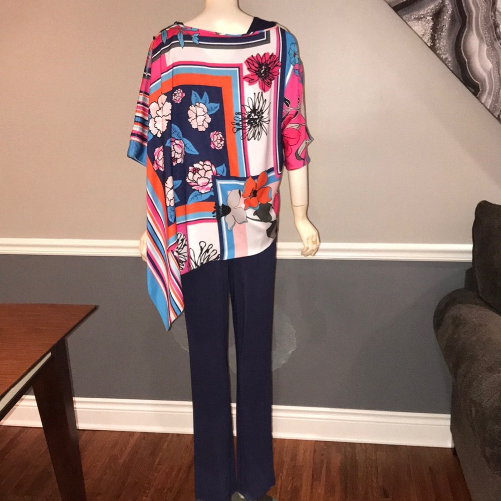GAIA LIFE 2pc Jumpsuit LARGE-XL NEW Made in Italy